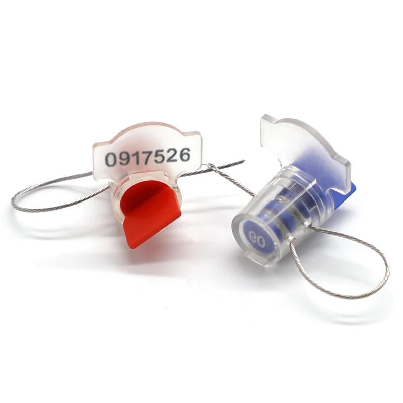 JCMS003 Electric Meter Tamperproof Seals Wire Meter Seal Rotating Meter Seal