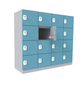 EasyLocker Custom Color Smart Schoolbag Storage Cabinet Long-Lasting ABS Locker with Smart Features