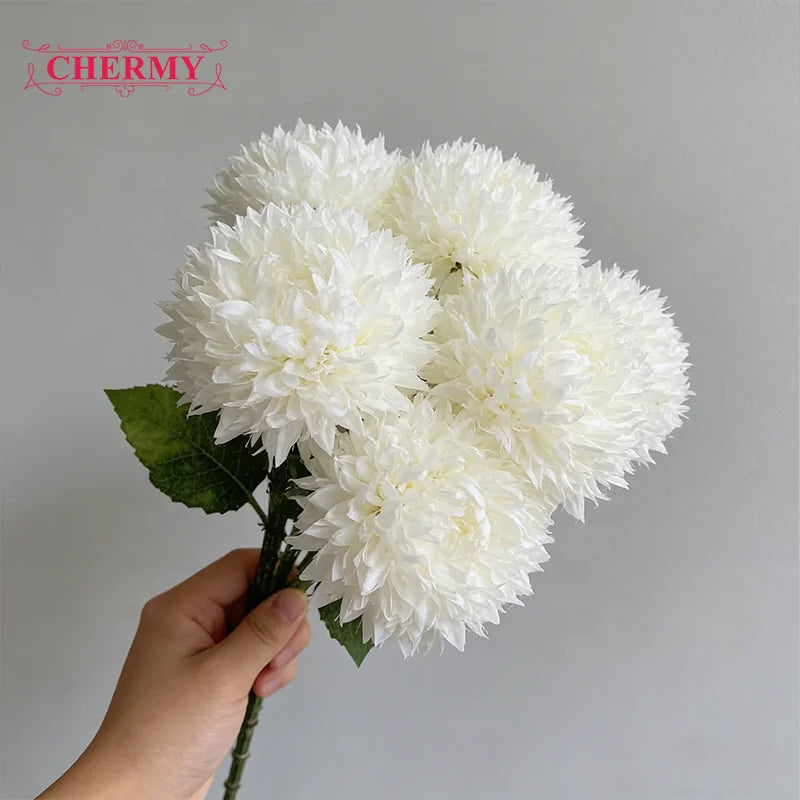 Hot Sale Dandelion Artificial Flowers White Flower Bouquets