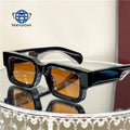 Teenyoun Polarized Acetate Sunglasses Mens Women Custom Logo Luxury Thick Square Frames Rectangle TAC Sun Glasses 2024 Wholesale