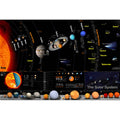 New HD Starry Sky Hanging Painting Milky Way Galaxy Solar System Chart Poster Outer Space Wall Art