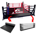 AIDONG 4m/5m/6m Custom Fast Folding up Fight Wrestling Muay Thai Portable Floor Foldable Boxing Ring