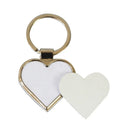 Home Decoration Sublimation Personalized Photo Printing Metal Keyring for Memorial Gifts
