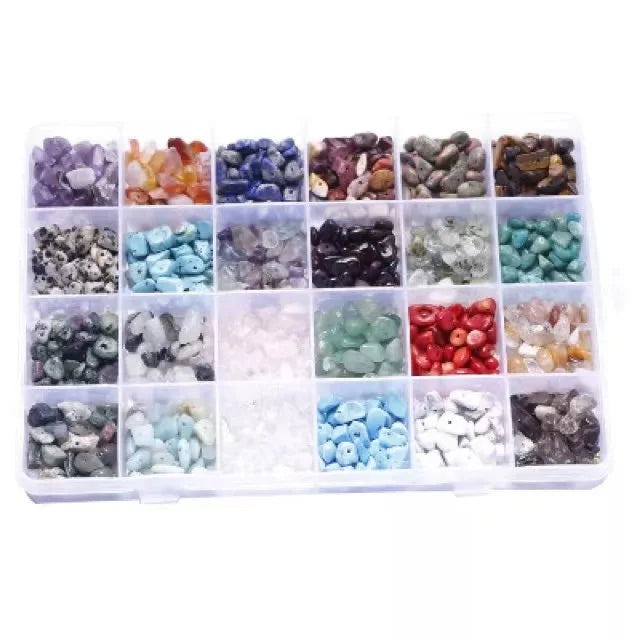 Hot Sale Diy Accessories Colorful Irregularity Artificial Stone Jewelry Making Kit Tools  Beads for Jewelry Making