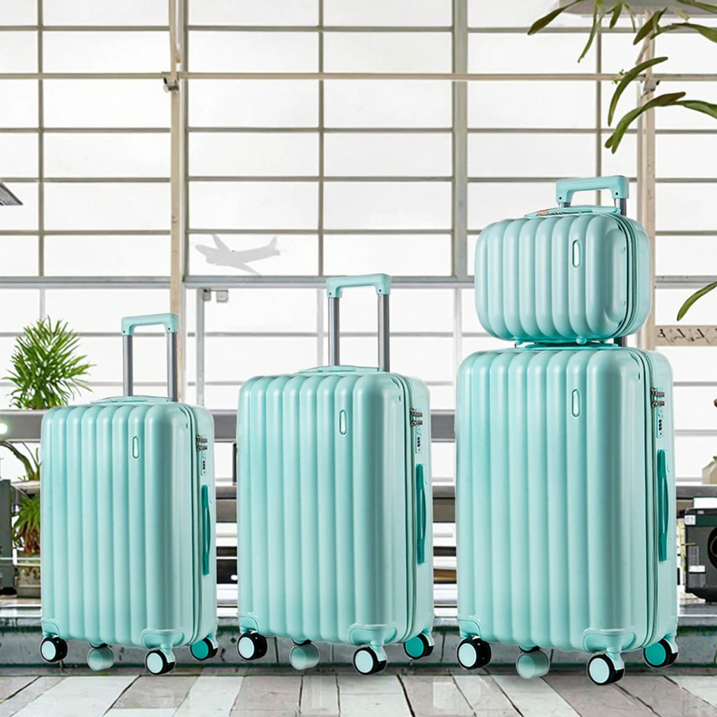 Hot Selling 4 Pcs Luggage Set 14/20/24/28 Multiple Sizes for Versatile Travel Durable and Stylish Design for Every Journey