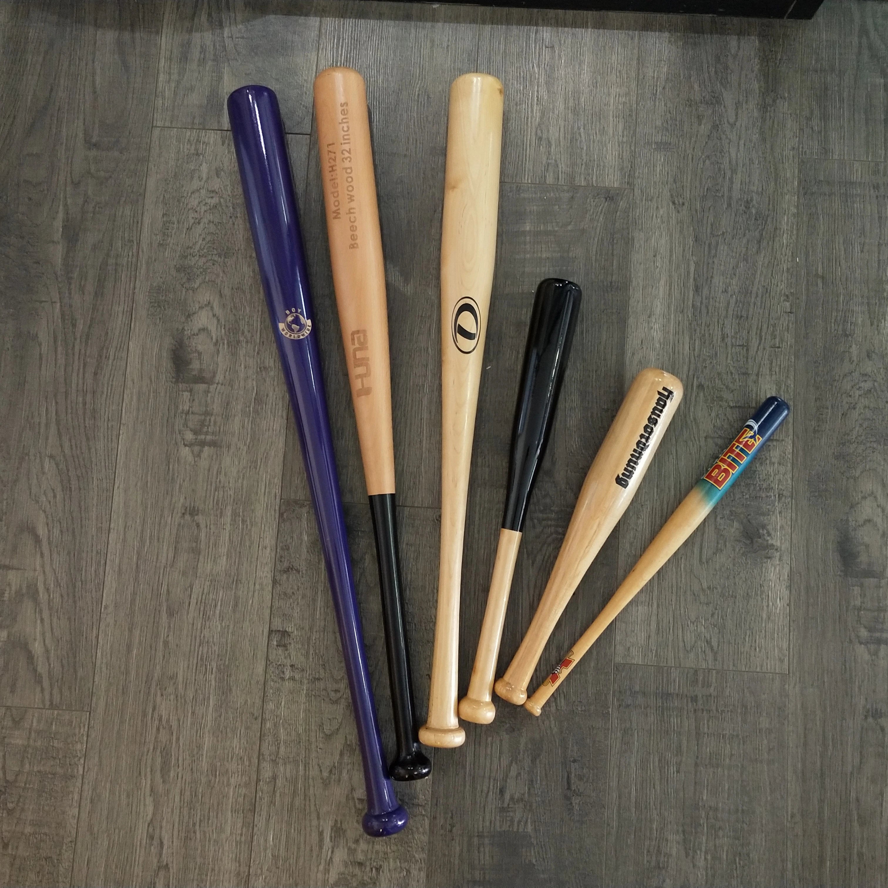 Factory Direct Wood Baseball Bat Polished Technique for Thanksgiving Occasions Wholesale Available
