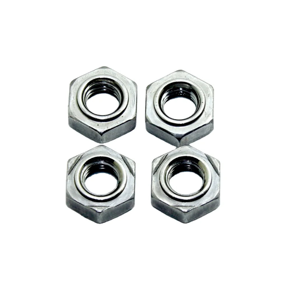 M3 M4 M5 M6 M8 M10 M12 M14 M16 304 Stainless Carbon Steel Zinc Plated Hexagon Stud Spot Welding Nut ISO Standard