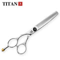TITAN Hair Scissors Left Thinning Scissors Hair Salon Equipment Hair Thinning Shears