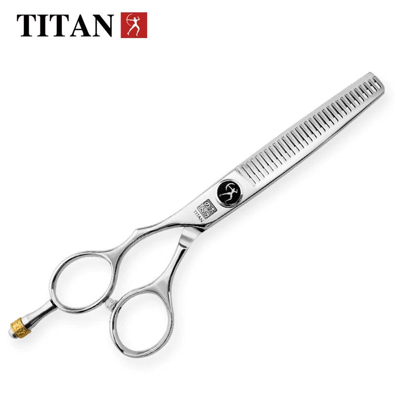 TITAN Hair Scissors Left Thinning Scissors Hair Salon Equipment Hair Thinning Shears