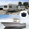 Square Metal Push Button Latch Lock for RV Marine Boats Yachts Motorhome Cabinet Cupboard for Boats Yachts Motorhome RV