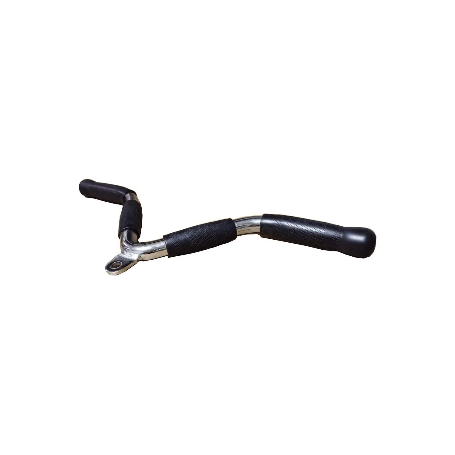 Factory Wholesale Price for Gym Bicep Exercise Lat bar Rubber Handle Rotated Pull Solid Press Down bar in China