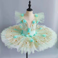 Children's Dance Tutu Performance Dress Girl's Tulle Skirt Professional Ballet