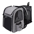 Pet Bag Backpack for Cat & Small Dog Large Space Capacity Foldable Breathable Pet Travel Expansion Bag Cat Carrier