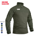 WHolesale Breathable Custom Tactical Long Sleeve Shirts Custom T-shirt Shirts for Men High Quality Gym Shirts