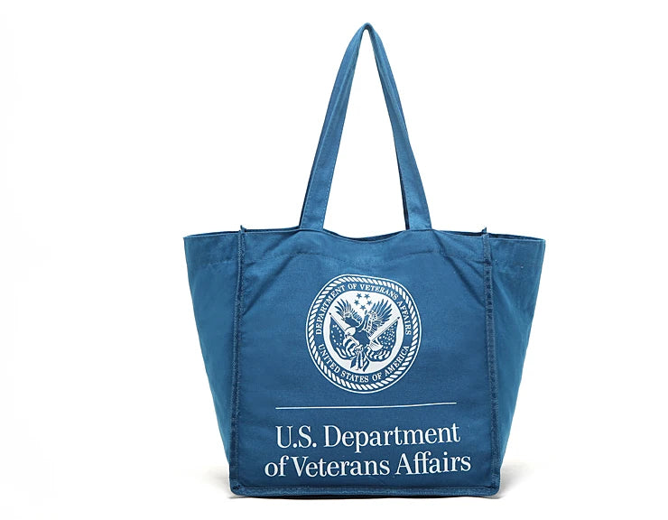 Factory Custom Advanced Technology Canvas Beach Tote Bag Tongcheng OZIS Blue Cotton Bag Fabric Tote Bag