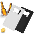Promotion Business Card Opener Aluminum Stainless Steel Wallet Size Credit Card Blank Card Shape Beer Bottle Opener for Prayer