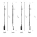 Wholesale Professional High Quality Stainless Steel Dual End Cuticle Pusher Cleaning Tool Diguang CP024 for Manicure Pedicure