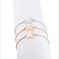 Popular Hot Selling Stainless Steel Classic Simple Angel Bracelet Little Angel Wing Bracelet