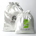 Custom Satin Hair & Wig Storage Bag for Jewelry Cosmetics Gift Packaging with Logo Textile Packaging