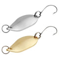 Metal Spoon Casting Lure Saltwater Freshwater Swimbait Trolling Fishing Artificial Hard Bait for Pike for River Lake Stream