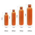 Customized Double Wall Rubber Lid Paint Insulated Thermos Stainless Steel Water Bottle Thermal Flask Vacuum Flask Thermal Bottle