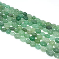Wholesale DIY Jewelry 6*8/8*10mm Natural Green Aventurine Loose Gemstone Beads Stone Beads for Creative Designs