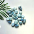 Promotion Price Fancy Crystal Quartz Gravel Chips Crushed Rough Gemstone Natural Aquamarine Tumbled Stone
