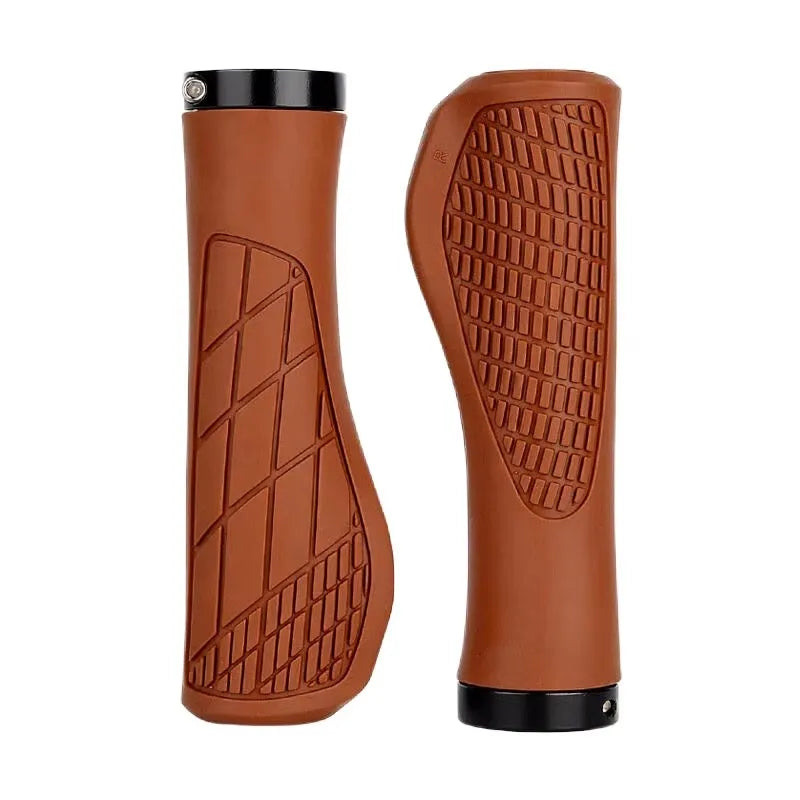 Grips Soft Rubber for MTB Mountain Bike Shockproof Anti-Slip Handlebar Cover Lock on Ergonomic Cycling Bike Grips