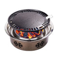 Commercial Modern Korean Style Steel Charcoal Smokeless BBQ Grill for Garden Supplies Outdoor Camping & Backyard Barbecue