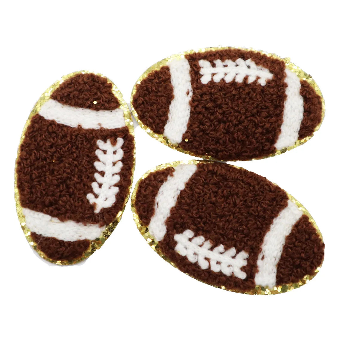 2023 World Chenille Football Applique Patch Letterman Jacket Sports Badge