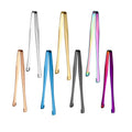Bar Tools Stainless Steel 304 Ice Tongs Silver Reusable Home Bartending Support Custom Logo