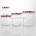 Hot Sale 50ml 100ml 150ml 200ml 250ml 380ml Unique Shape Wide Mouth Glass Jam Jars Food Storage Honey Glass Jar with Metal Cap