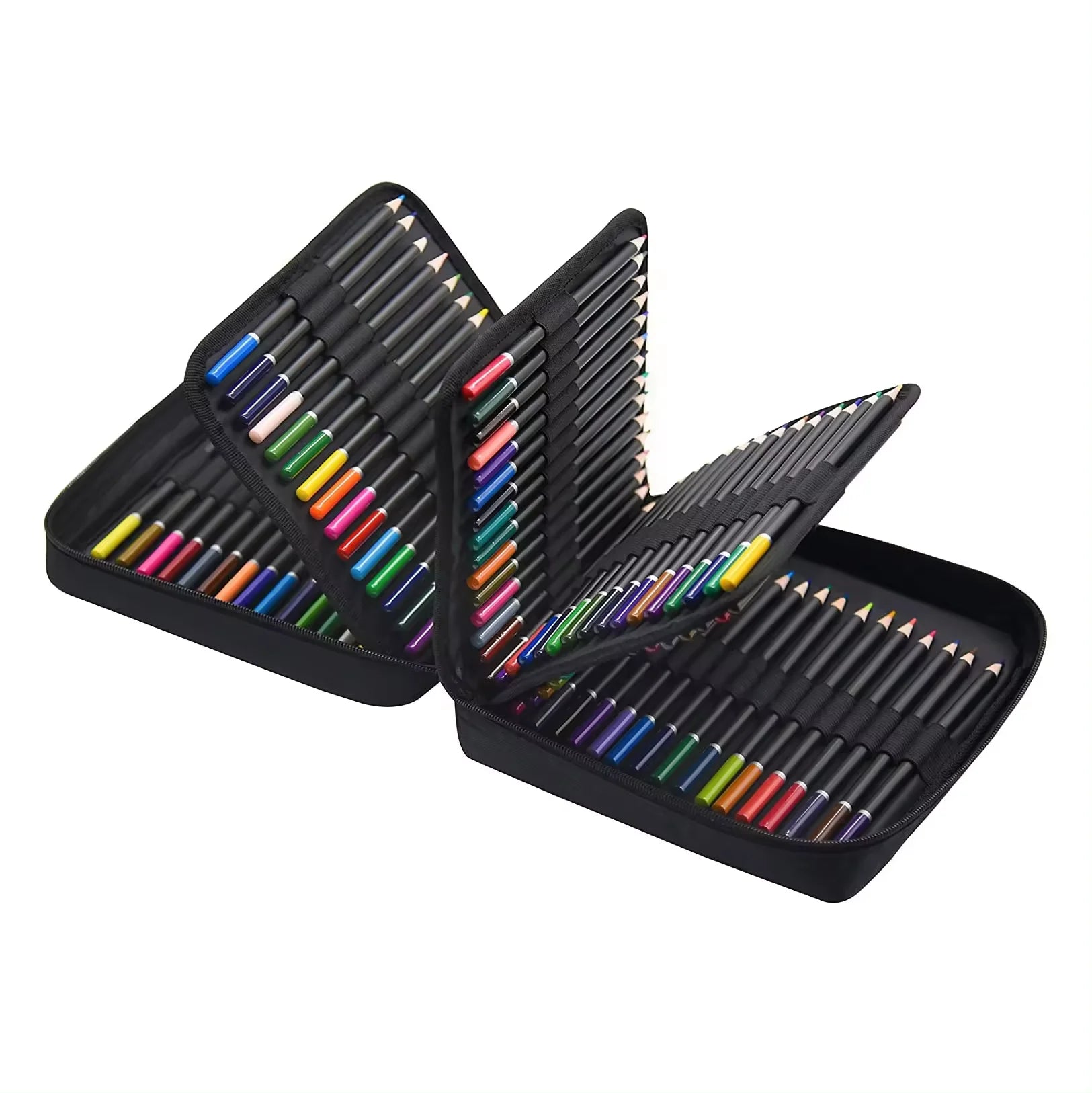 Professional MQ Brand 72-Color Tin Box Set for Kids High Quality Artists' Colored Pencils with Vibrant Pigments Soft Wood
