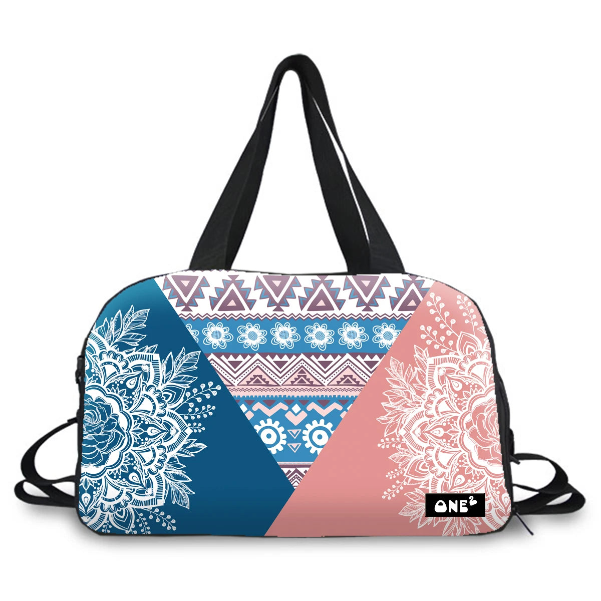 Large Capacity Lightweight Custom Travel Bag Quality Duffle Shoes Compartment Adjustable Shoulder Strap Fashionable Polyester
