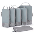 OEM Fashionable 6-Piece Travel Cubes Set Waterproof and Lightweight Luggage Storage Organizer Bag with Zipper Closure
