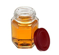45ml 100ML 280ml 500ml 730ml Clear Hexagonal Six Sided White Honey Glass Bottles