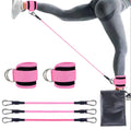 Resistance Bands Ankle Straps Fitness Set Support Ankle Cuffs Yoga Gym Equipment Guard Leg Strength Safety Extensions