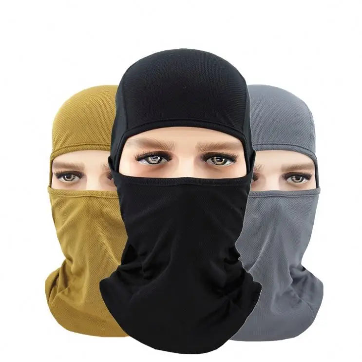 Factory Ski Mask Wholesale Custom Logo Face Mask Full Printed Face Cover Ski Motorcycle 1 Hole Windproof Balaclava