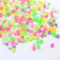 Wholesale Cute Mix Colors Mini Star 3mm Luminous Kawaii Resin Bead Nightlight for Craft DIY Decor Slime Making Fillers