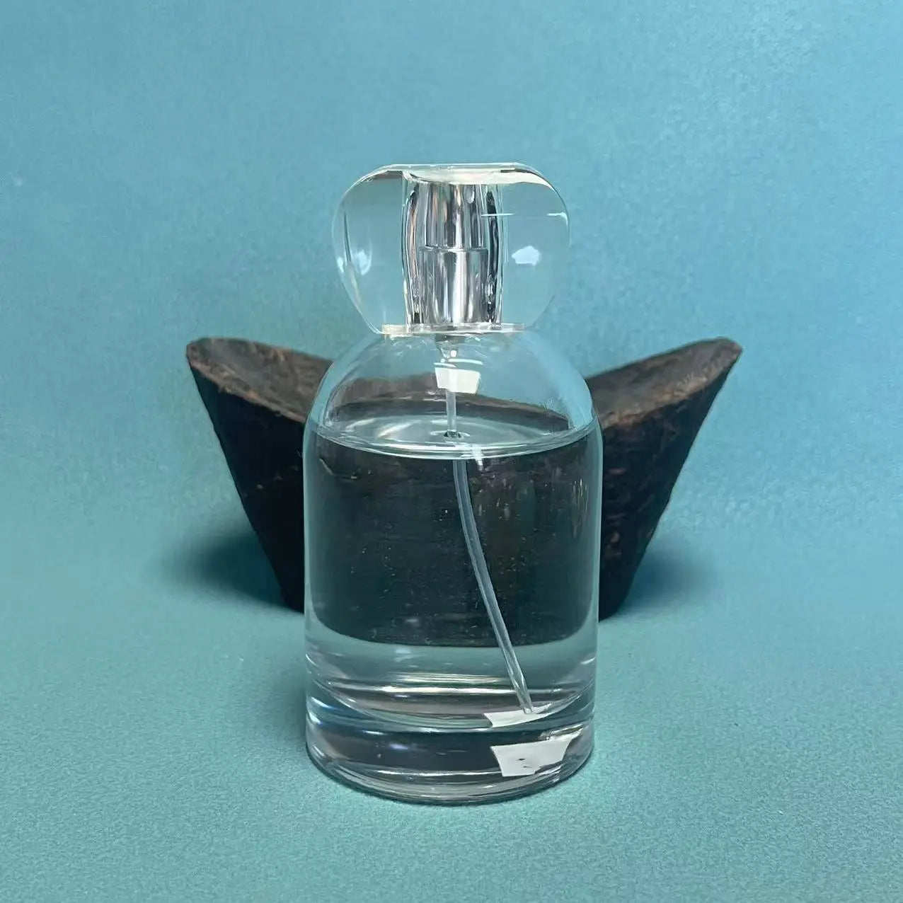 Factory Transparent 17.2mm Square Surlyn Plastic Perfume Bottle Cap for 15mm Pump Sprayer