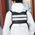 2025 Low MOQ Men's Anti-theft Safety Chest Bag Waterproof Sling Bag Chest Pack Tactical Vest Bag