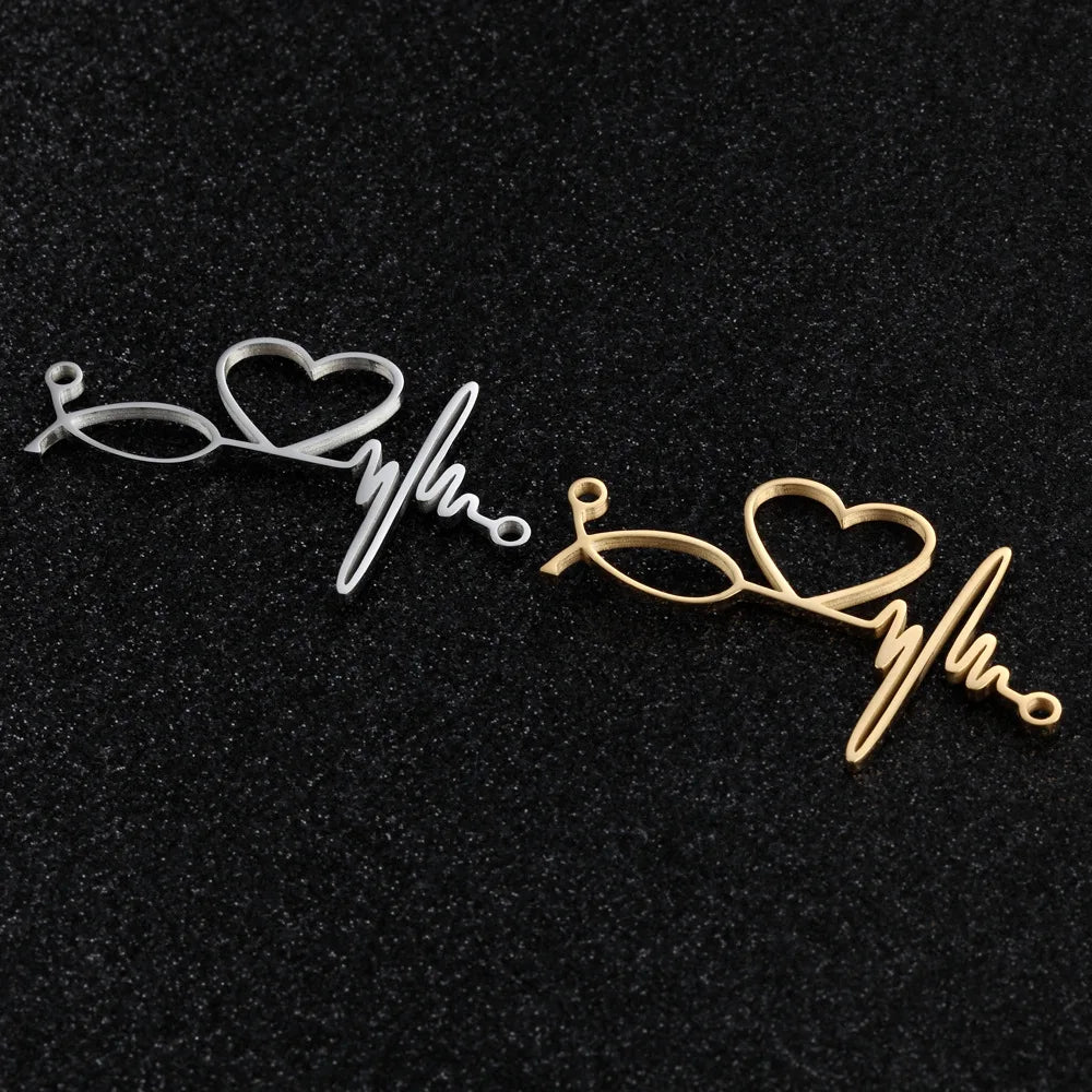 18K Gold Plated Charms Pendant Connectors for Jewelry Making Necklace Bracelet Making Kit Jewelry Findings Components