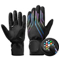 ROCKBROS Winter Bike Gloves Smartwatch Phone Touch Screen Bicycle Gloves Cycling Motorcycle Fleece Warm Sports Skiing Gloves