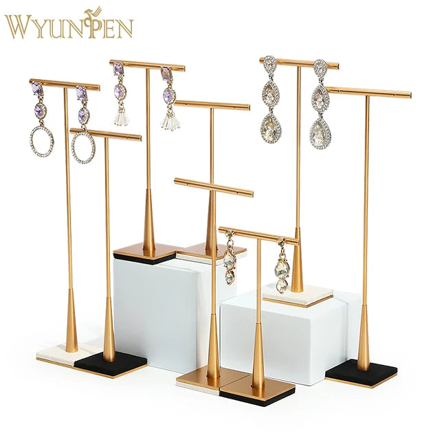 WYP Magnets Earring Stand Jewelry Display Stand Metal Jewelry Earrings Holder Display Stand
