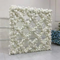 GNW Flower Wall Firm and Not Easy to Fall off  Roll up Wedding Stage Backdrop  Simulation Art 3d   Artificial Flower Wall Panels