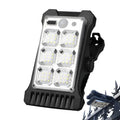 LED Solar Garden Outdoor Solar Clip Waterproof Motion Sensor Warm White Camping Lamp for Fence Landscape Wall Decoration IP65