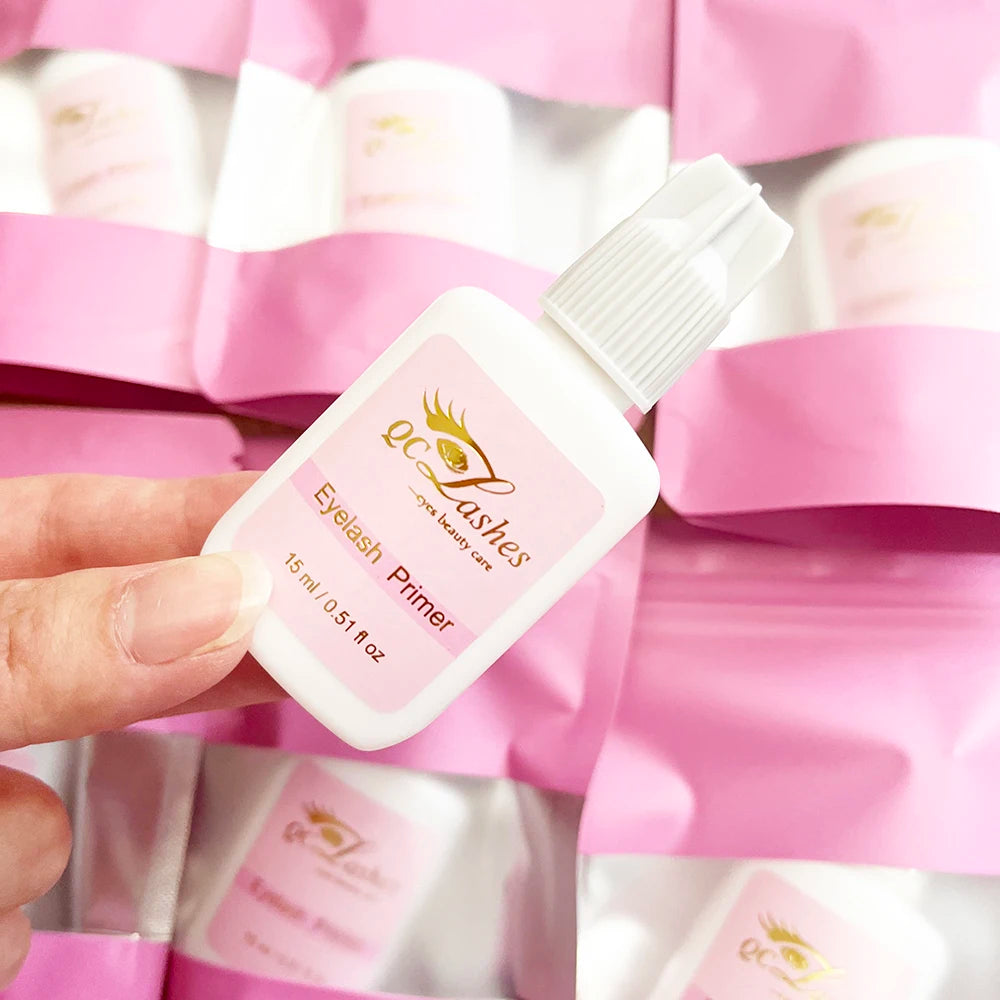 Private Label Eyelash Extensions Primer Glue Accelerator Wholesale Eyelash Glue Adhesive Primer Lash Glue Adhesive Primer