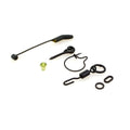 Carp Fishing Swivels Hook Sleeves Ready D-rig Aligner Quick Change Rig Anti Tangle Sleeves Terminal Tackle 225pcs in Box