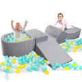 Kids Sofa Creative Colorful Toddlers Kids Ball Pool Ball Pit Soft Play Sponge Foam Furniture Baby Sofa Set