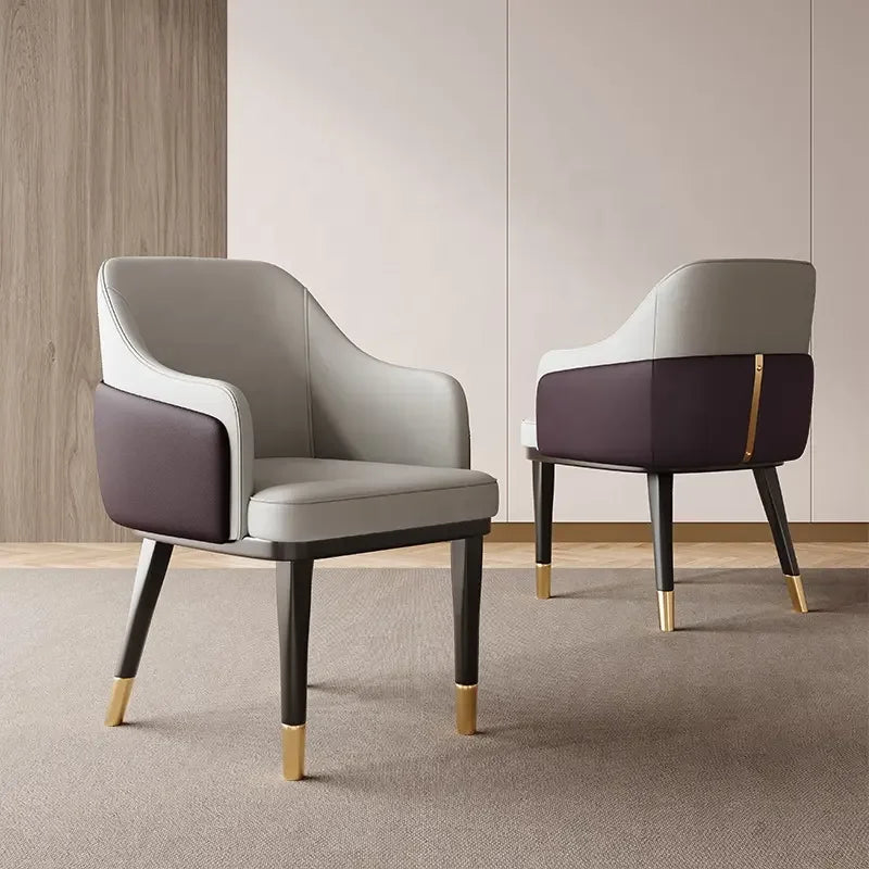 JP Luxury Leather Dining Chairs High-Quality Velvet & Fabric Chairs for Restaurants Hotels Home Kitchens and Coffee Shops
